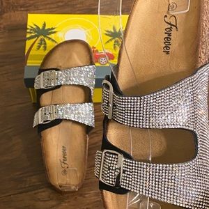 New| Forever Sparkly Slides
